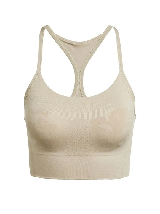 Zdjęcie produktu Stanik sportowy z średnim wsparciem Adidas by Stella McCartney piaskowy