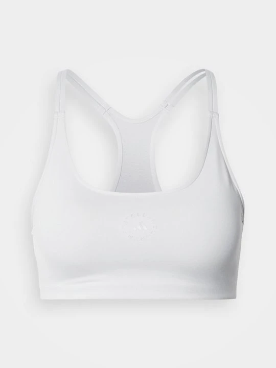 Zdjęcie produktu Stanik sportowy z średnim wsparciem Adidas by Stella McCartney jasnoszary