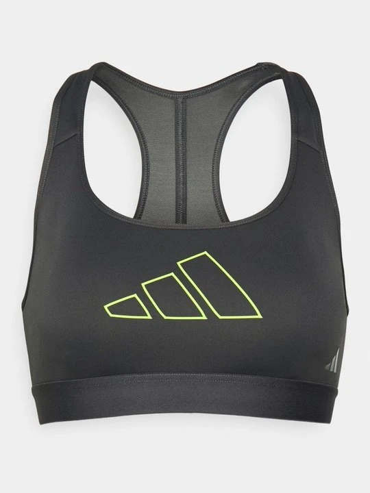 Zdjęcie produktu Stanik sportowy z średnim wsparciem Adidas ciemnoszary
