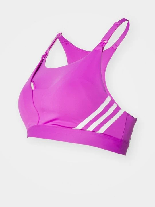 Zdjęcie produktu Stanik sportowy z średnim wsparciem Adidas fioletowy