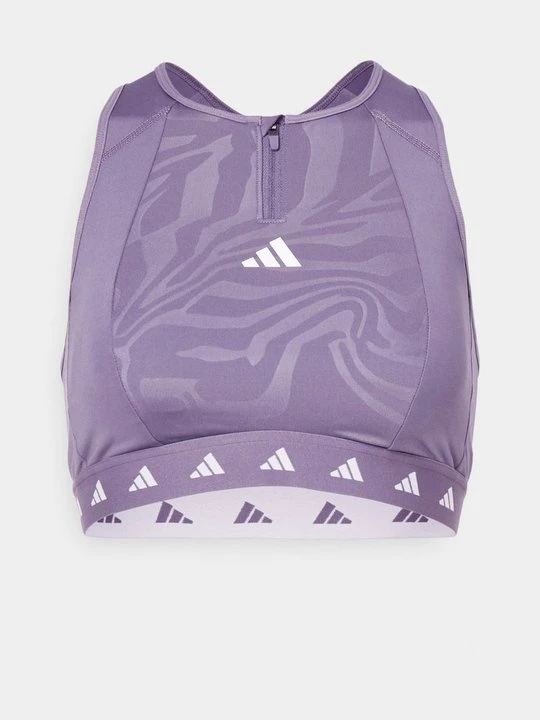 Zdjęcie produktu Stanik sportowy z średnim wsparciem Adidas fioletowy