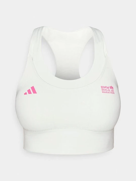 Zdjęcie produktu Stanik sportowy z średnim wsparciem Adidas mleczny