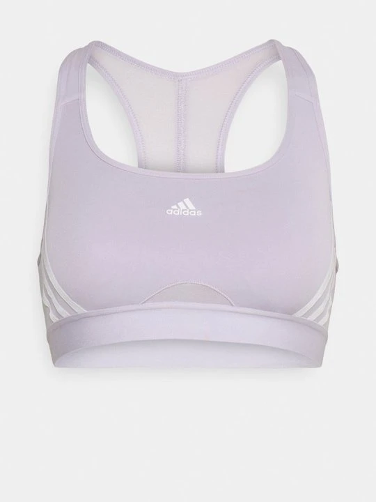 Zdjęcie produktu Stanik sportowy z średnim wsparciem Adidas srebrny
