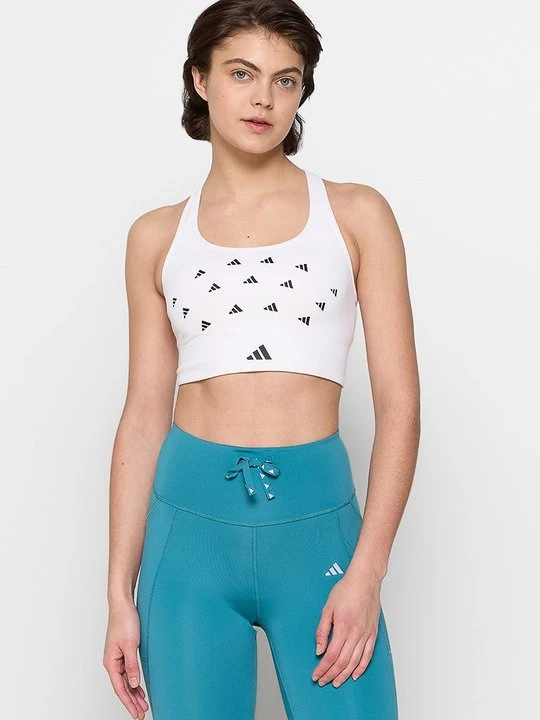 Zdjęcie produktu Stanik sportowy z średnim wsparciem Adidas biały