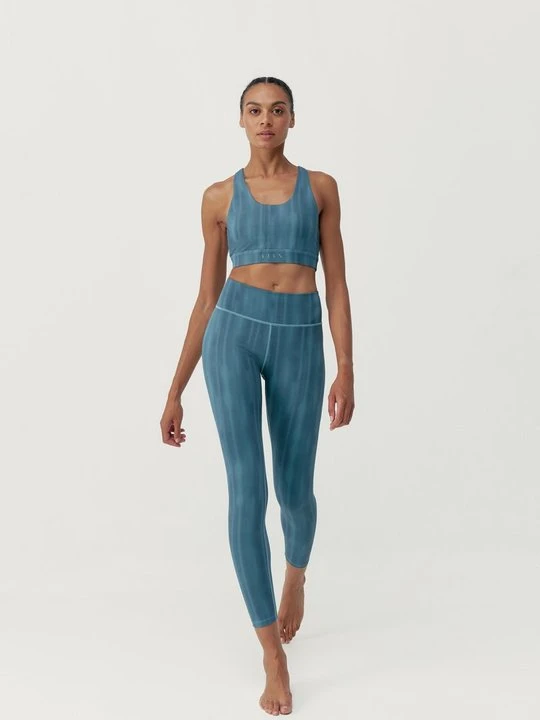 Zdjęcie produktu Stanik sportowy z średnim wsparciem Born Living Yoga niebieski