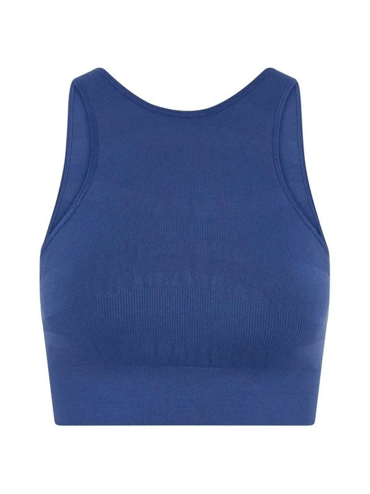 Zdjęcie produktu Stanik sportowy z średnim wsparciem Born Living Yoga niebieski