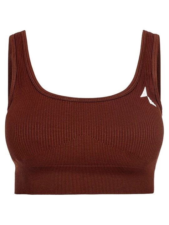 Zdjęcie produktu Stanik sportowy z średnim wsparciem Carpatree brązowy