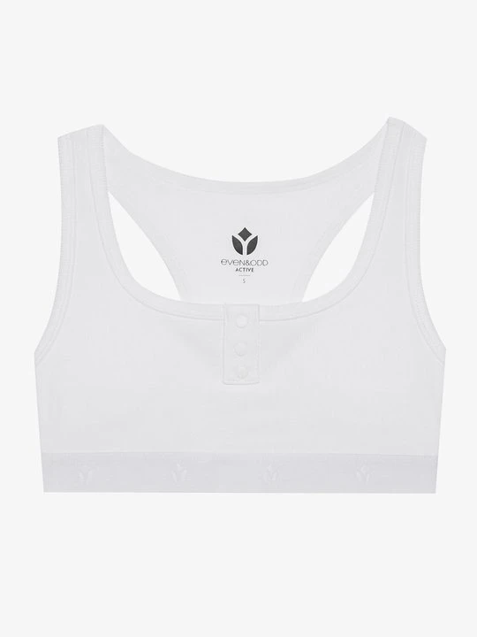 Zdjęcie produktu Stanik sportowy z średnim wsparciem Even&Odd Active By Zalando biały