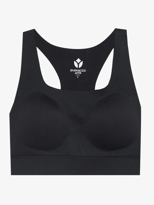 Zdjęcie produktu Stanik sportowy z średnim wsparciem Even&Odd Active By Zalando czarny