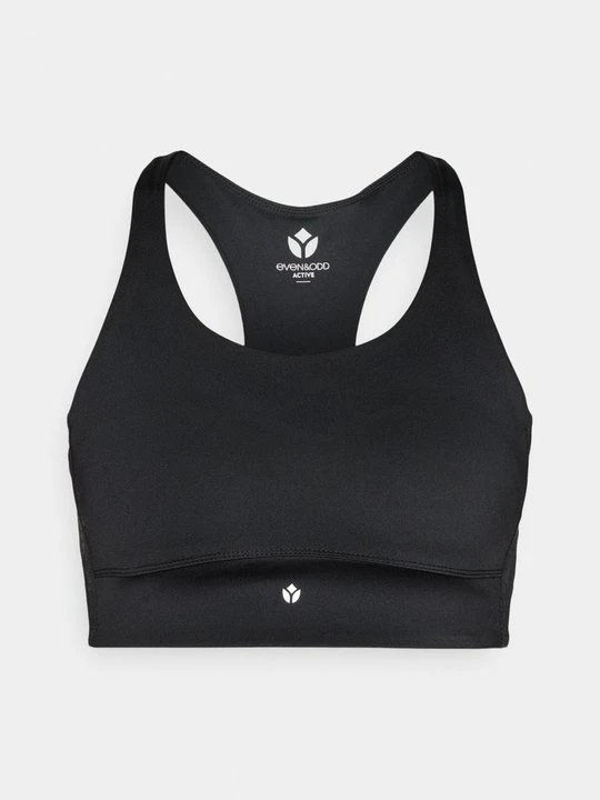 Zdjęcie produktu Stanik sportowy z średnim wsparciem Even&Odd Active By Zalando czarny