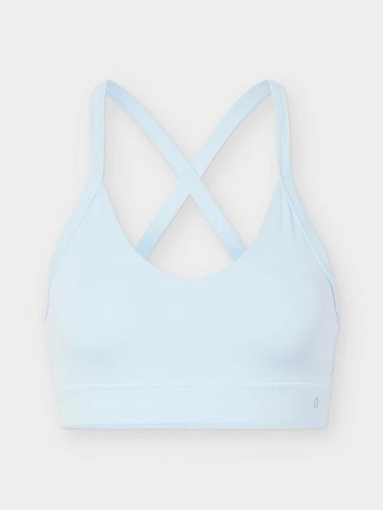 Zdjęcie produktu Stanik sportowy z średnim wsparciem Even&Odd Active By Zalando jasnoniebieski