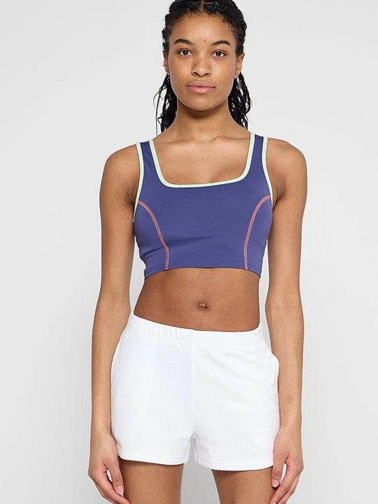 Zdjęcie produktu Stanik sportowy z średnim wsparciem Fabletics niebieski