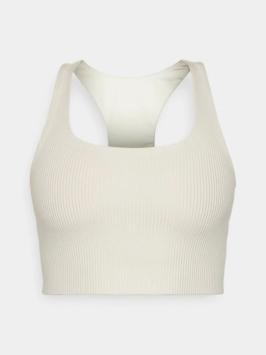 Zdjęcie produktu Stanik sportowy z średnim wsparciem Girlfriend Collective beżowy