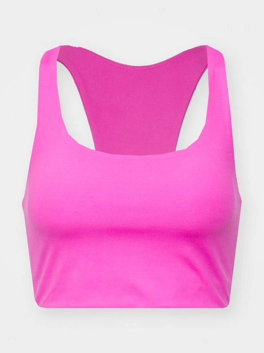 Zdjęcie produktu Stanik sportowy z średnim wsparciem Girlfriend Collective różowy