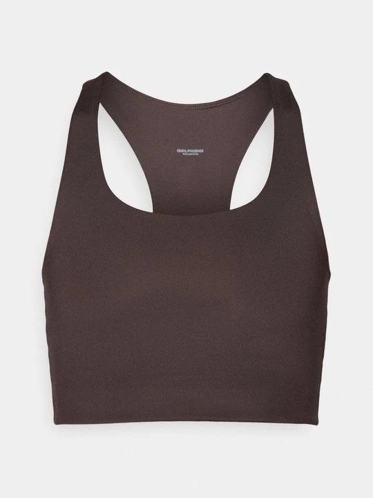 Zdjęcie produktu Stanik sportowy z średnim wsparciem Girlfriend Collective brązowy