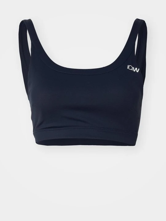 Zdjęcie produktu Stanik sportowy z średnim wsparciem ICANIWILL granatowy
