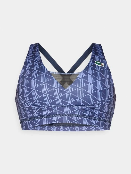 Zdjęcie produktu Stanik sportowy z średnim wsparciem Lacoste granatowy