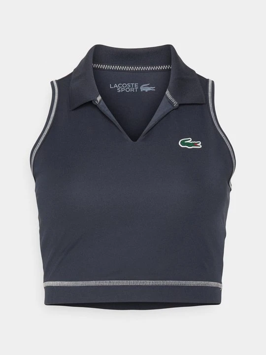 Zdjęcie produktu Stanik sportowy z średnim wsparciem Lacoste granatowy