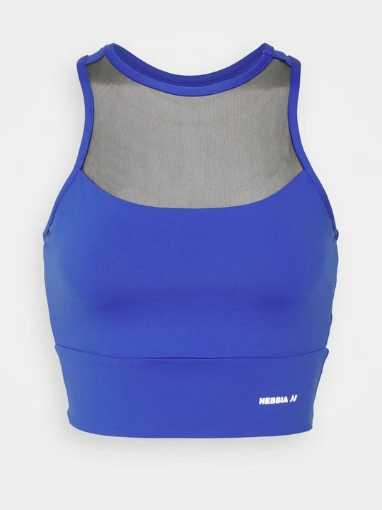 Zdjęcie produktu Stanik sportowy z średnim wsparciem NEBBIA niebieski