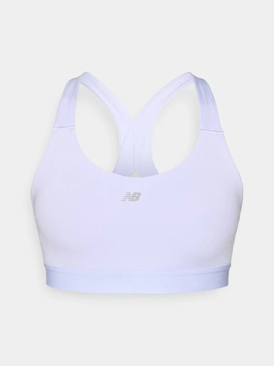 Zdjęcie produktu Stanik sportowy z średnim wsparciem New Balance jasnoniebieski