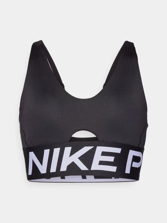 Zdjęcie produktu Stanik sportowy z średnim wsparciem Nike czarny