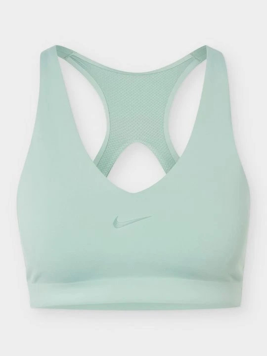 Zdjęcie produktu Stanik sportowy z średnim wsparciem Nike jasnozielony