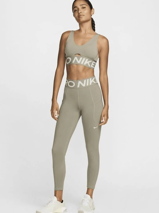 Zdjęcie produktu Stanik sportowy z średnim wsparciem Nike zielony