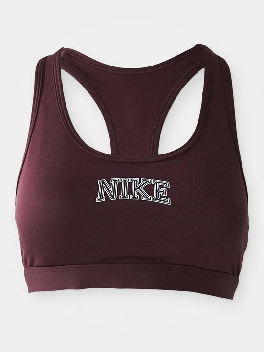 Zdjęcie produktu Stanik sportowy z średnim wsparciem Nike bordowy