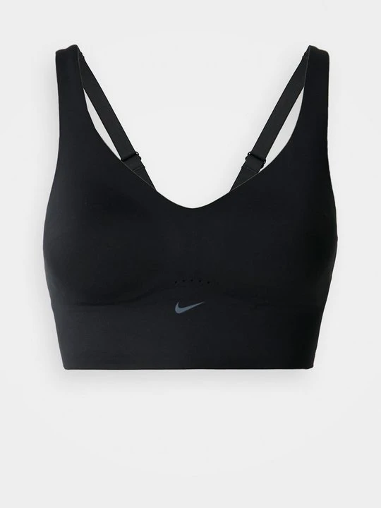 Zdjęcie produktu Stanik sportowy z średnim wsparciem Nike czarny