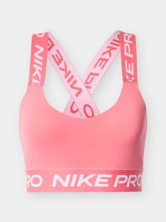 Zdjęcie produktu Stanik sportowy z średnim wsparciem Nike koralowy