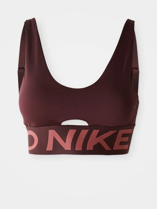 Zdjęcie produktu Stanik sportowy z średnim wsparciem Nike bordowy