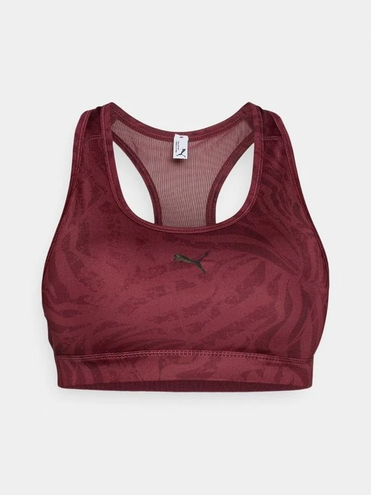 Zdjęcie produktu Stanik sportowy z średnim wsparciem Puma bordowy