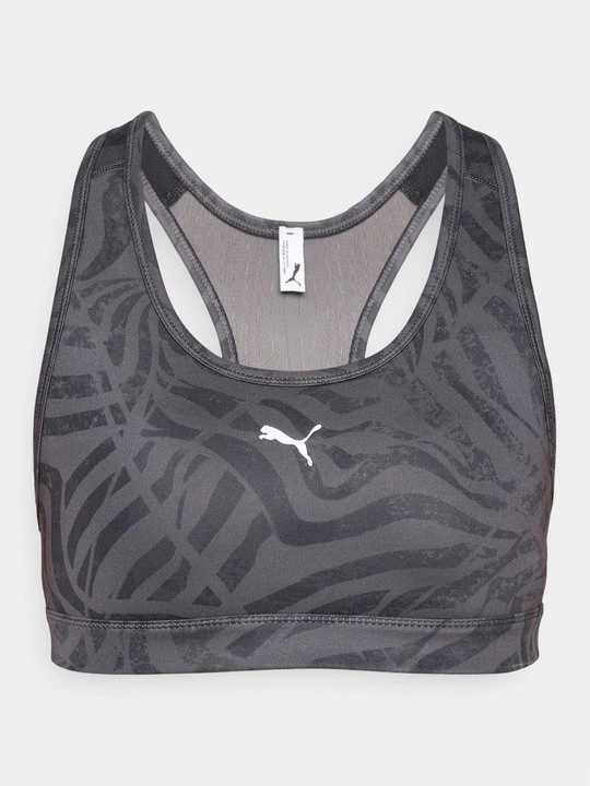 Zdjęcie produktu Stanik sportowy z średnim wsparciem Puma ciemnoszary