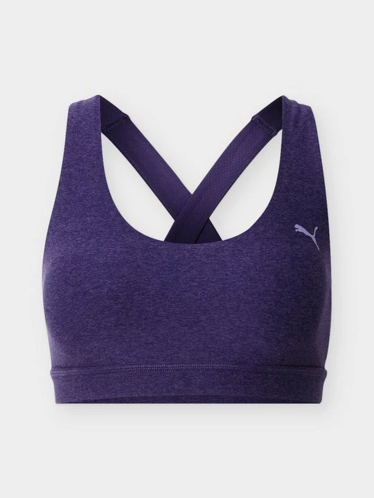 Zdjęcie produktu Stanik sportowy z średnim wsparciem Puma fioletowy melanż