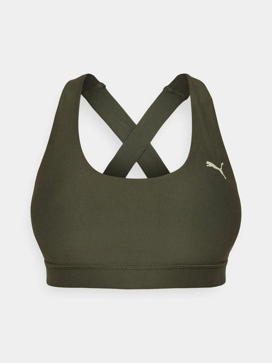 Zdjęcie produktu Stanik sportowy z średnim wsparciem Puma khaki