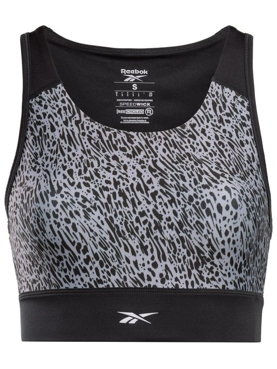 Zdjęcie produktu Stanik sportowy z średnim wsparciem Reebok czarny