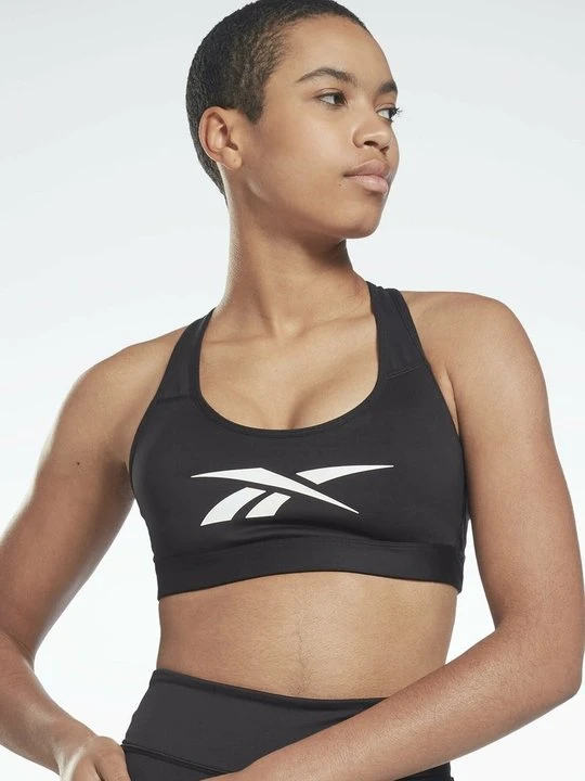 Zdjęcie produktu Stanik sportowy z średnim wsparciem Reebok czarny