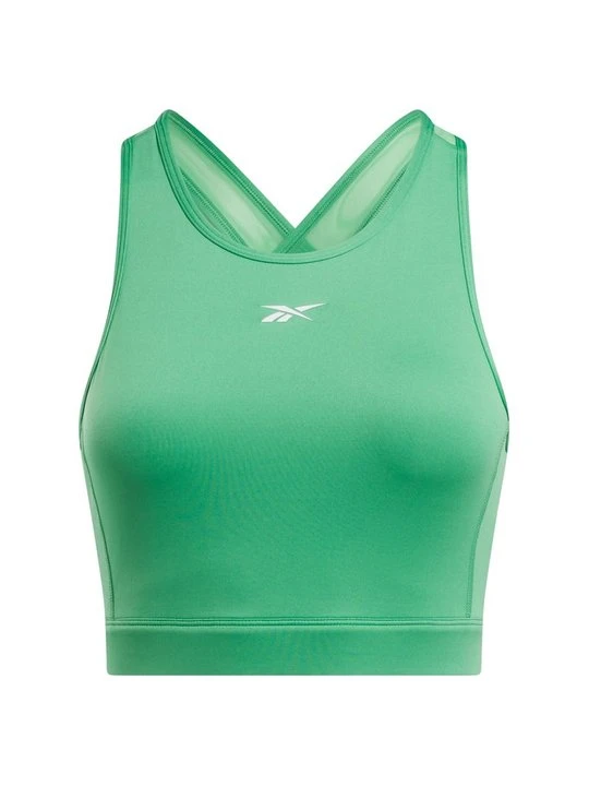 Zdjęcie produktu Stanik sportowy z średnim wsparciem Reebok zielony