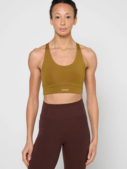 Zdjęcie produktu Stanik sportowy z średnim wsparciem Salomon khaki