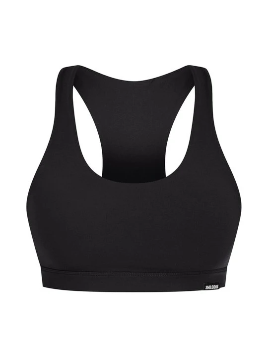 Zdjęcie produktu Stanik sportowy z średnim wsparciem Smilodox czarny