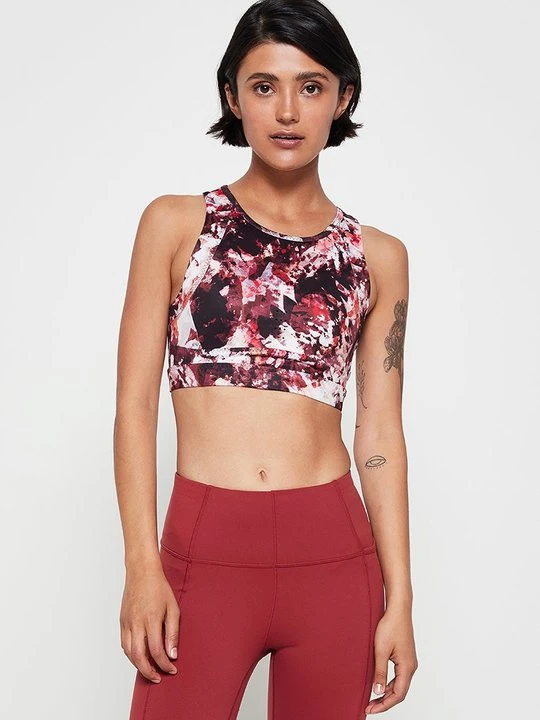 Zdjęcie produktu Stanik sportowy z średnim wsparciem Sweaty Betty różowy