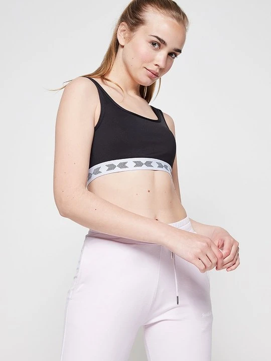Zdjęcie produktu Stanik sportowy z średnim wsparciem Swedish Fall czarny