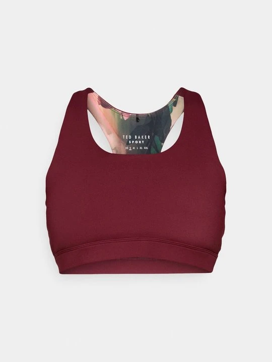 Zdjęcie produktu Stanik sportowy z średnim wsparciem Ted Baker bordowy