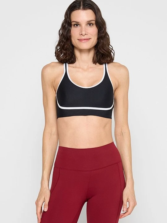 Zdjęcie produktu Stanik sportowy z średnim wsparciem Under Armour czarny