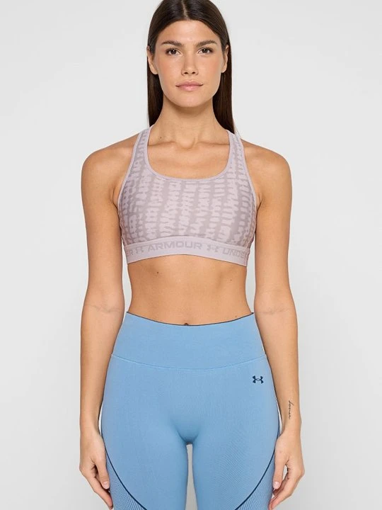 Zdjęcie produktu Stanik sportowy z średnim wsparciem Under Armour szary