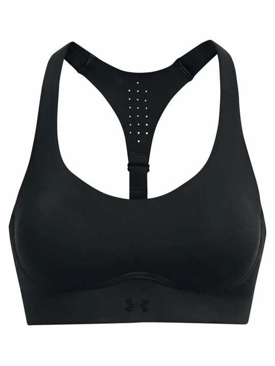 Zdjęcie produktu Stanik sportowy z średnim wsparciem Under Armour metaliczna czerń