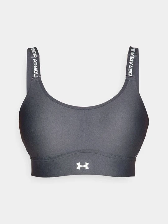 Zdjęcie produktu Stanik sportowy z średnim wsparciem Under Armour szary