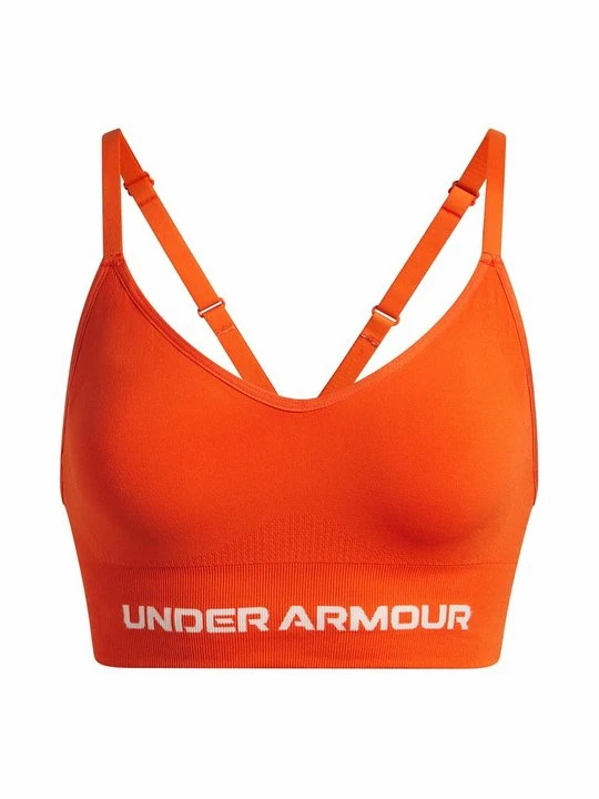 Zdjęcie produktu Stanik sportowy z lekkim wsparciem Under Armour pomarańczowy