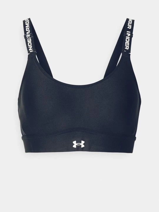 Zdjęcie produktu Stanik sportowy z średnim wsparciem Under Armour czarny