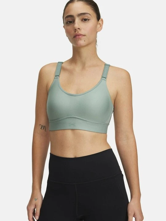 Zdjęcie produktu Stanik sportowy z średnim wsparciem Under Armour zielony